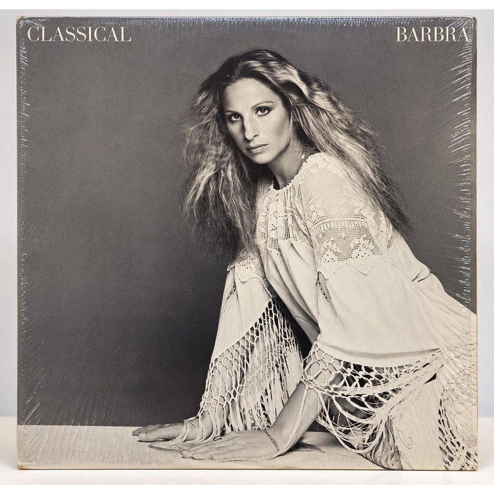 Barbra Streisand Classical Barbra Vinyl LP Columbia Vintage 1976 Shrink Wrap